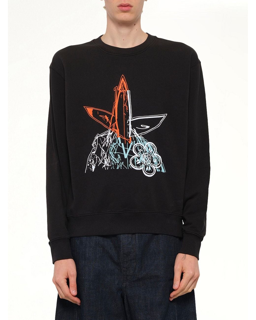 KENZO Black X Futura 2000 Sweatshirt for men