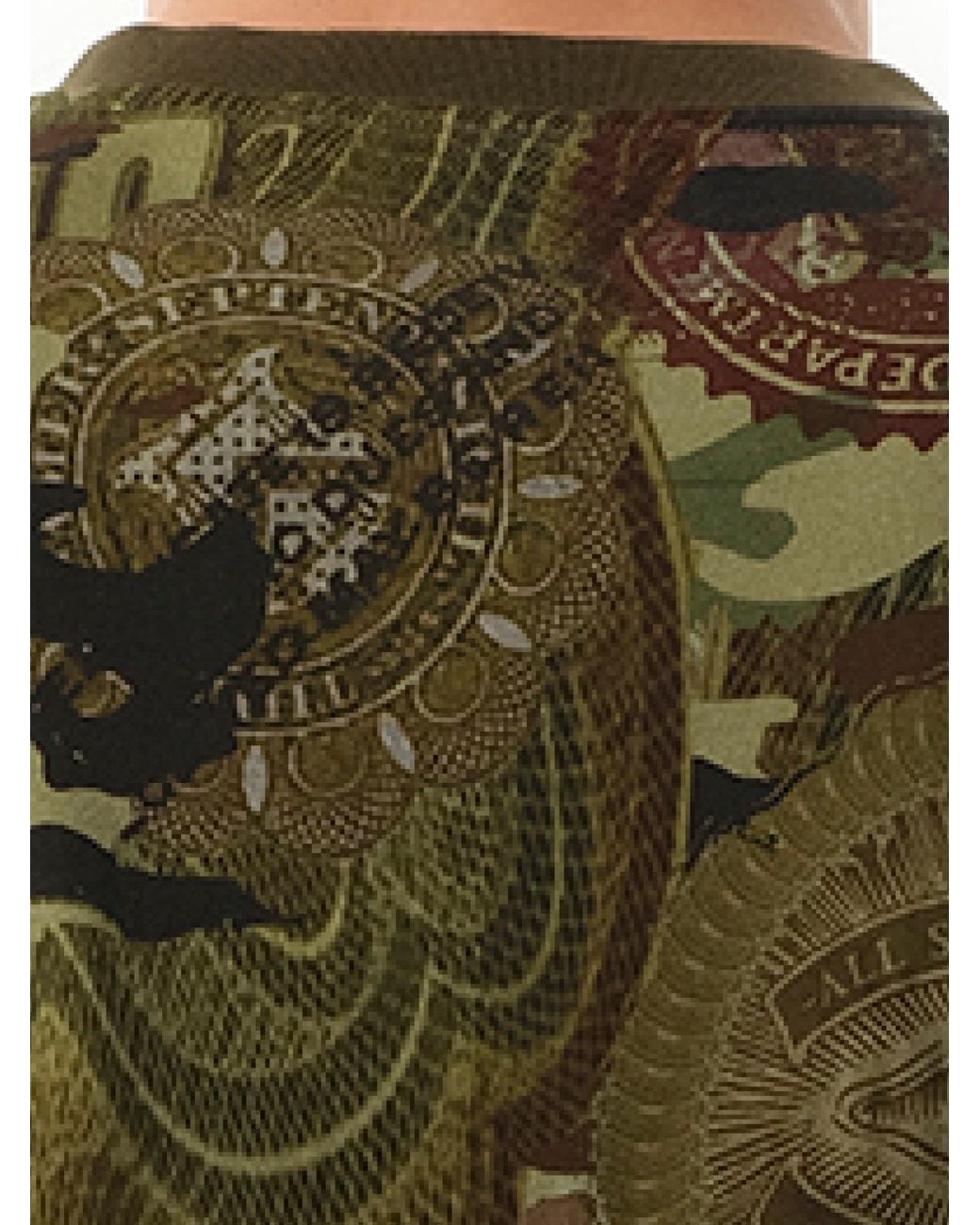 Givenchy Green Podium Dollar T-Shirt, 100% Cotton for men