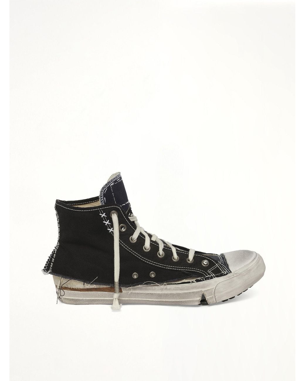 Maison Margiela Black Loved To Death Sneaker for men
