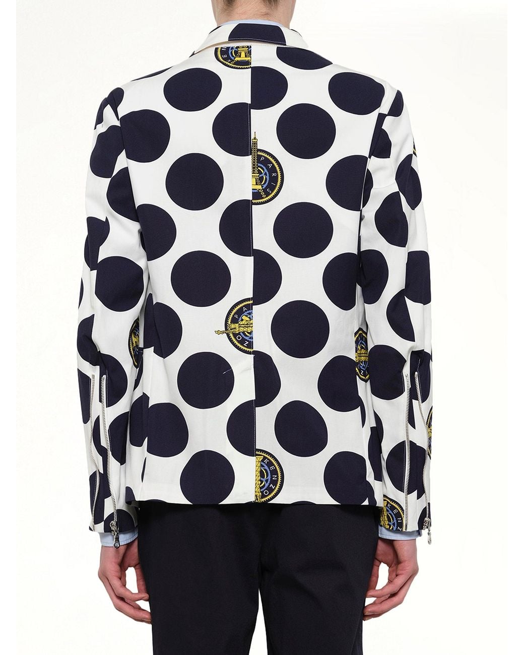 KENZO Blue Jacket for men