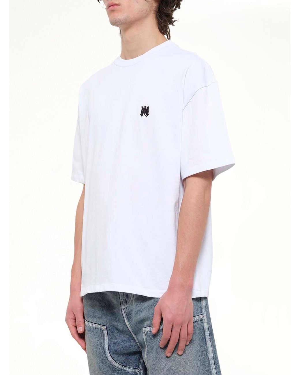 Amiri White Ma Skater T-Shirt for men