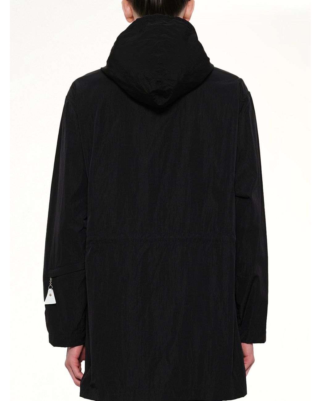 KENZO Black Parka Jacket for men