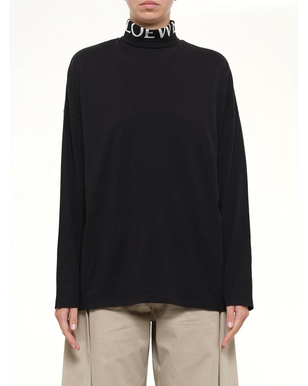 Loewe Black Logo Top