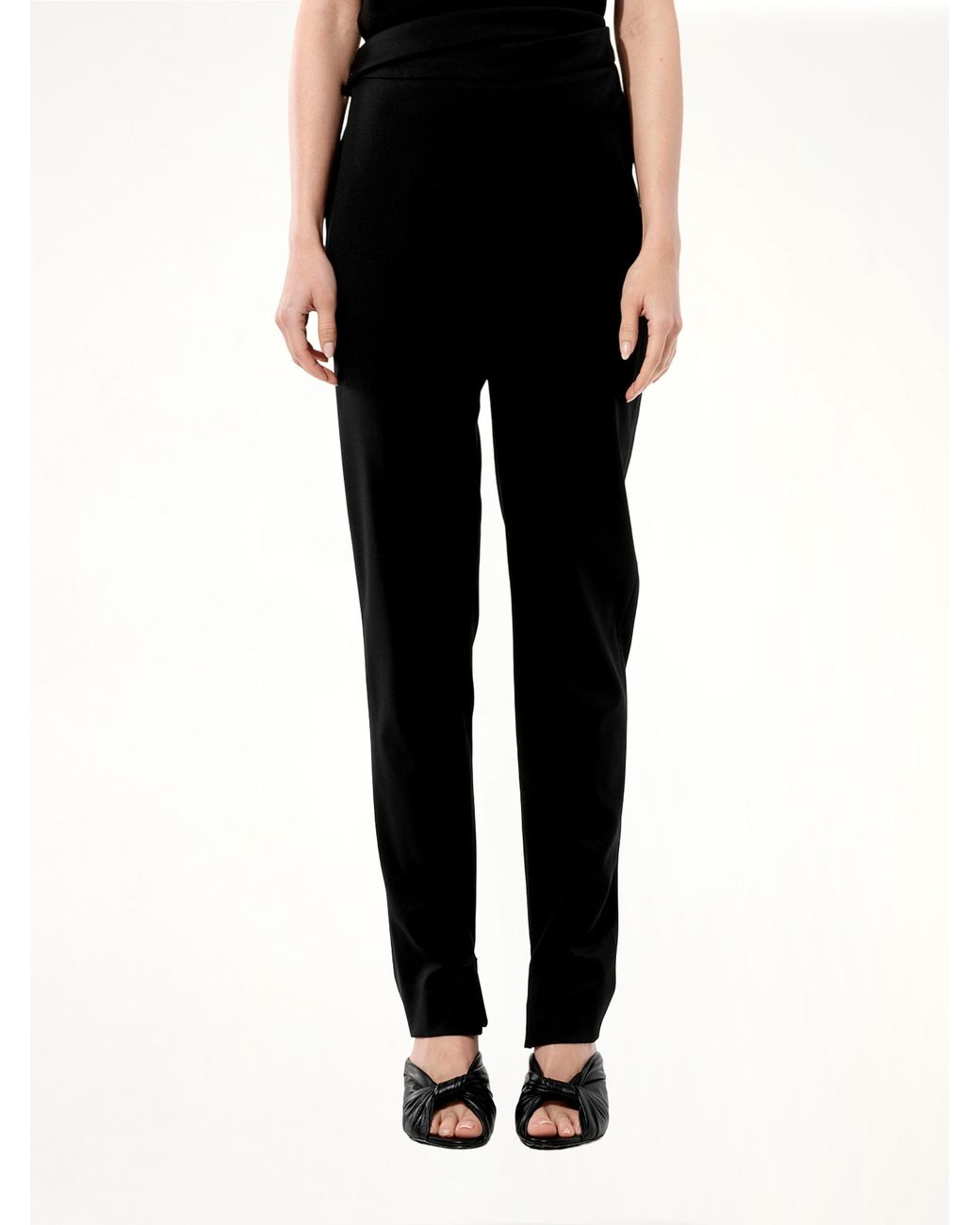 Balenciaga Black Lainage Pants