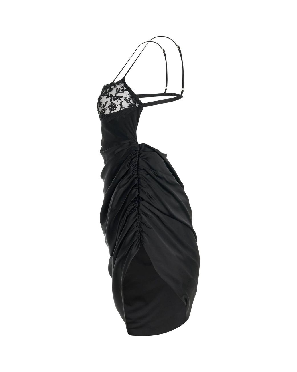 Jacquemus Black Brodee Lingerine Dress