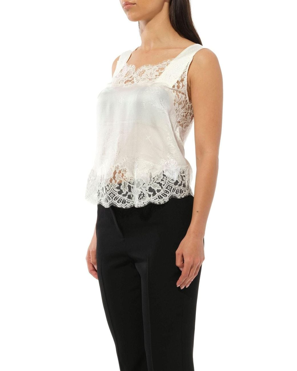 Givenchy Black Sleeveless Tops