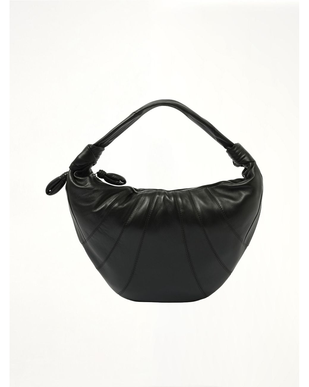 Lemaire Black Fortune Croissant Bag