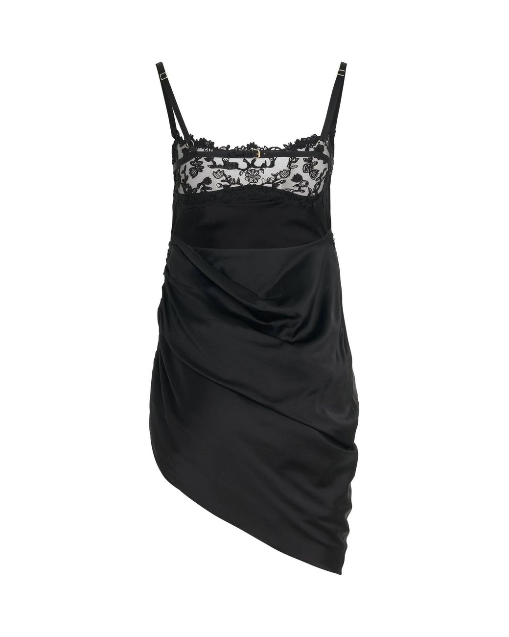Jacquemus Black Brodee Lingerine Dress