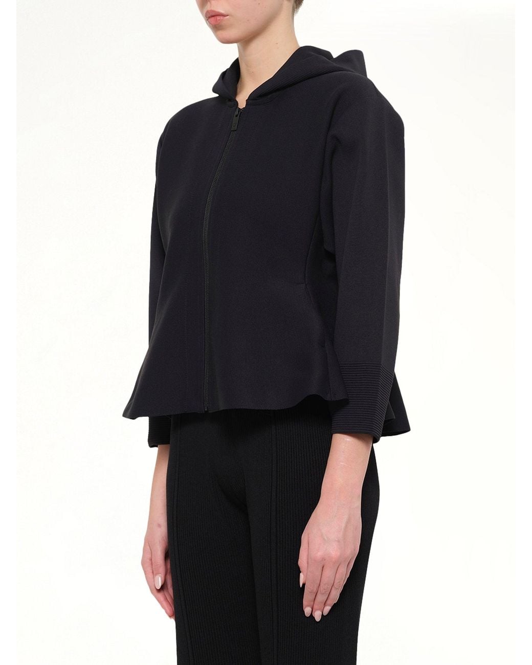 CFCL Blue Milan Hoodie Flare Jacket