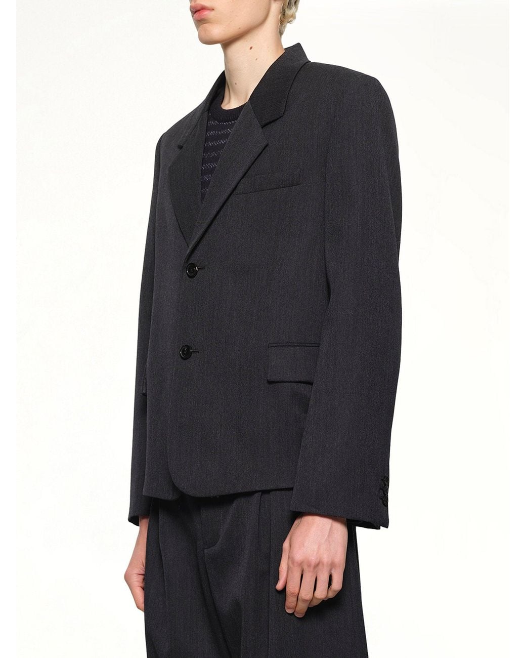 Loewe Black Wool Jacket for men