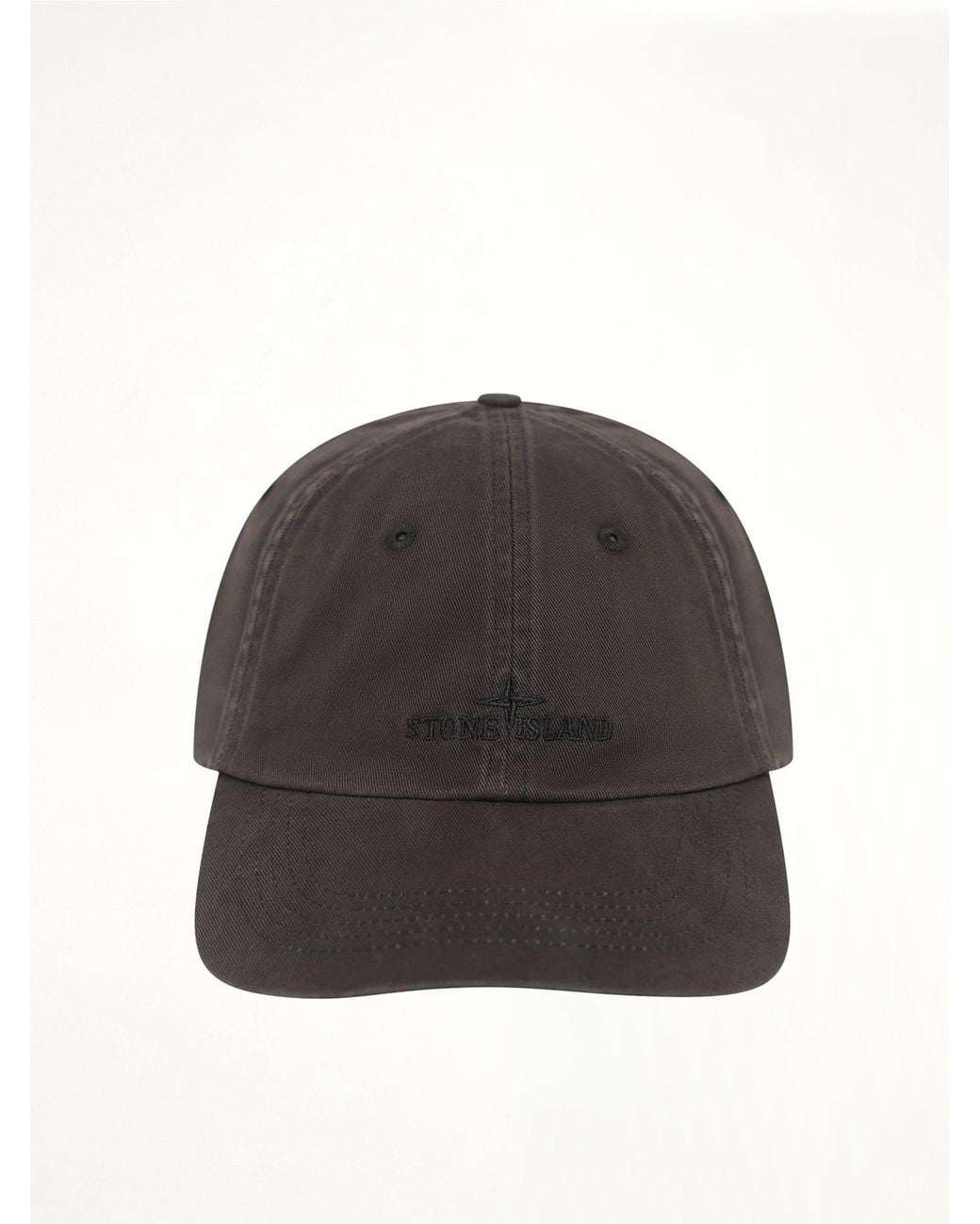 Stone Island Gray 9100002 Baseball Cap for men