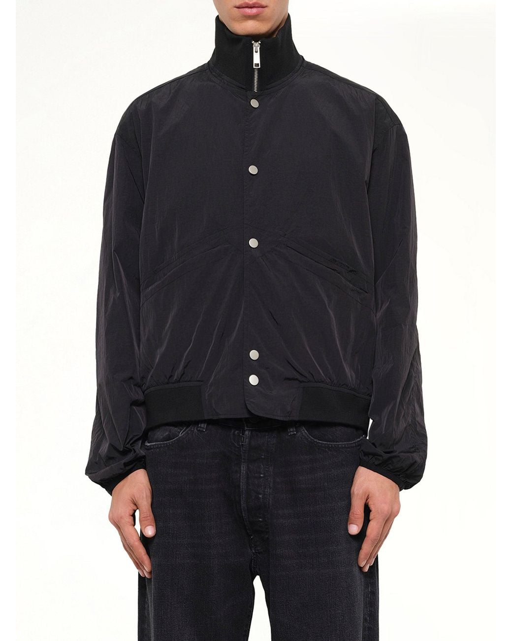 Entire studios Blue Zip Up Anorak for men