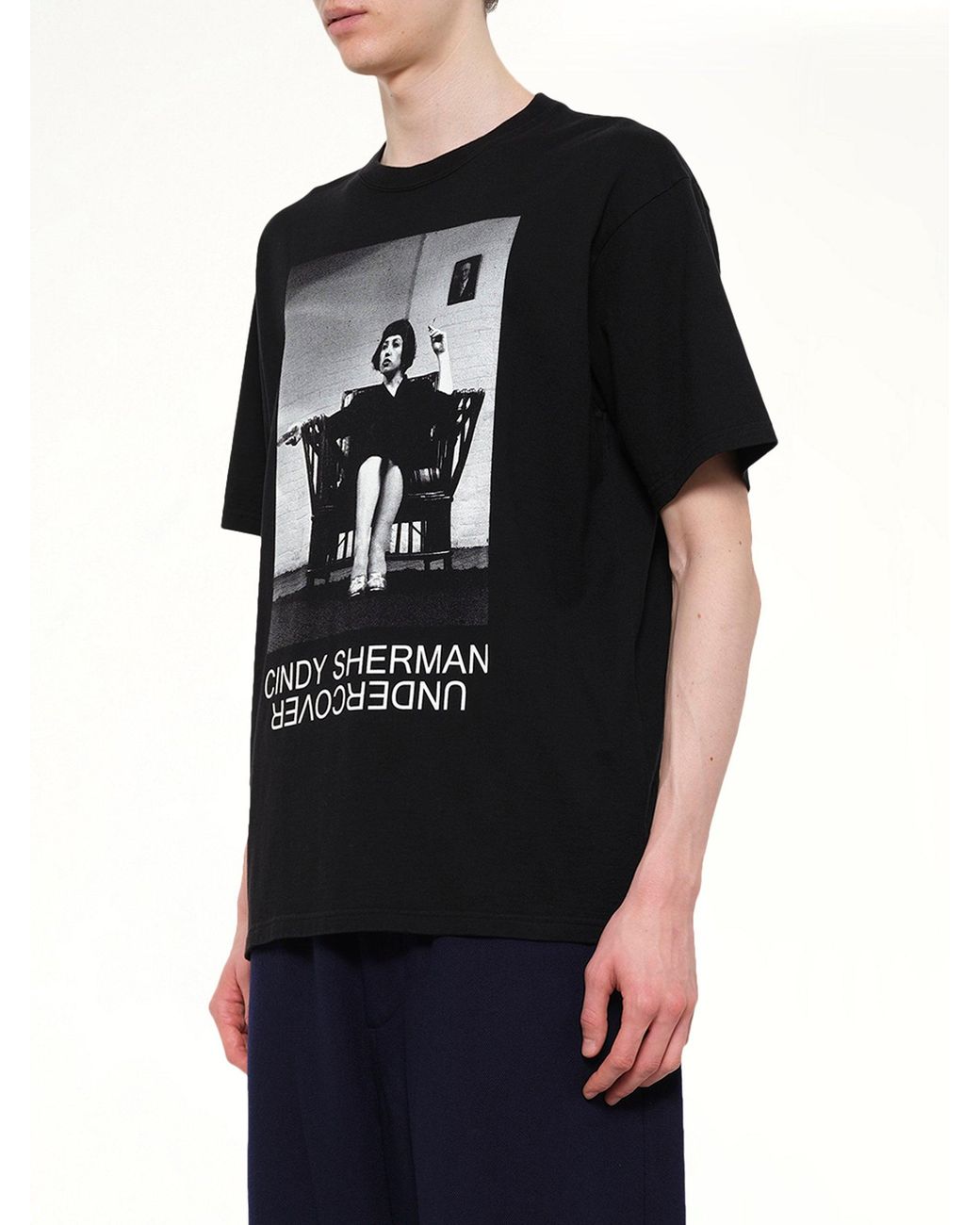 Undercover Black Cindy Sherman "Untitled 16" T-Shirt for men