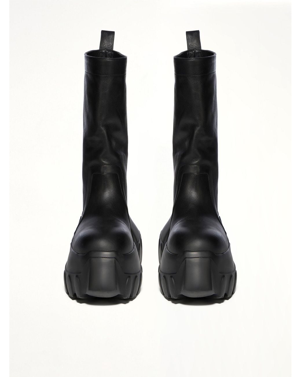 Rick Owens Black Pull On Mega Tractor