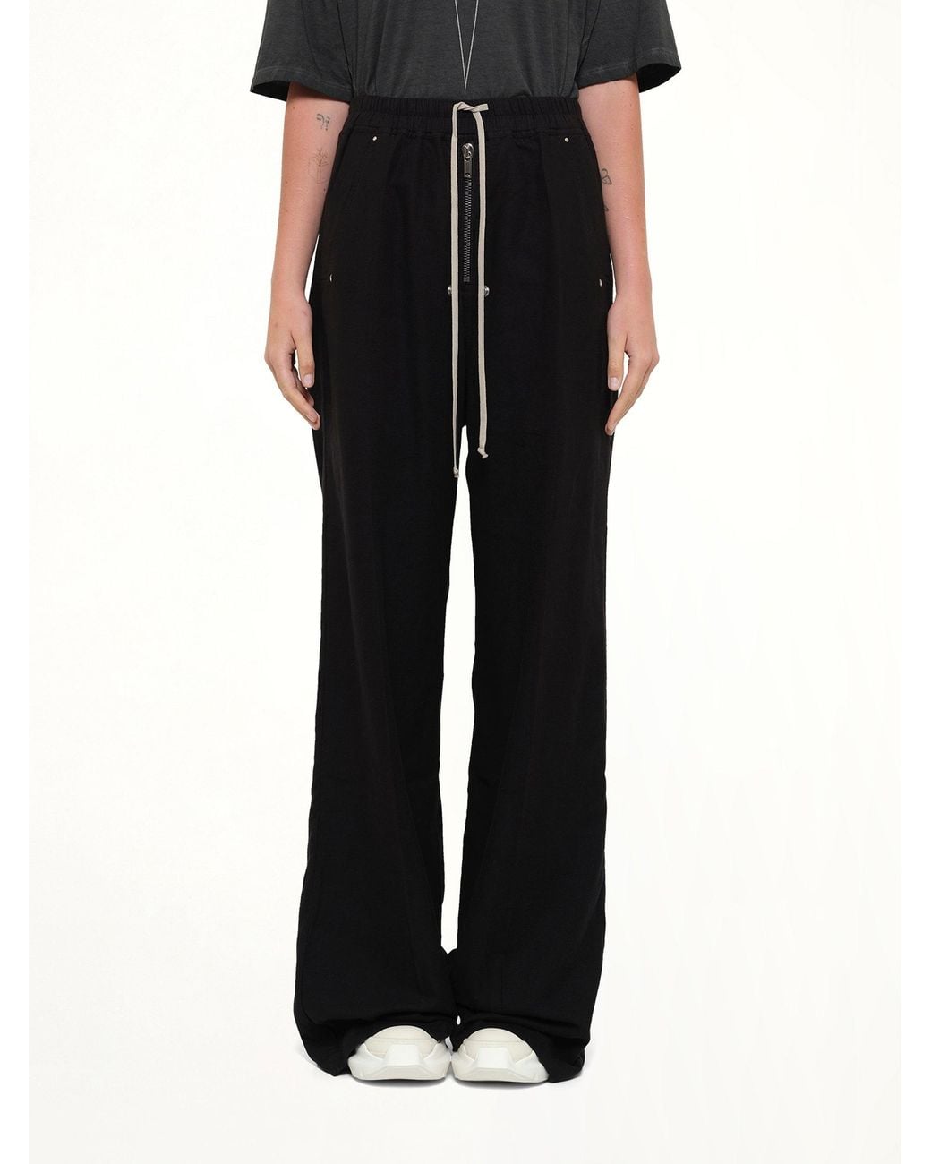 Rick Owens Black Flannel Geth Belas