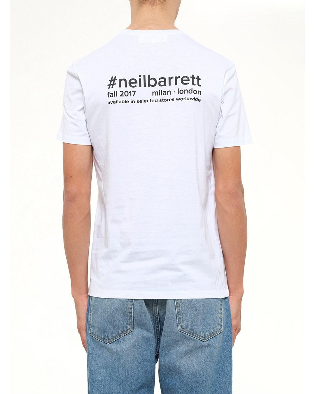Neil Barrett White T-Shirt for men