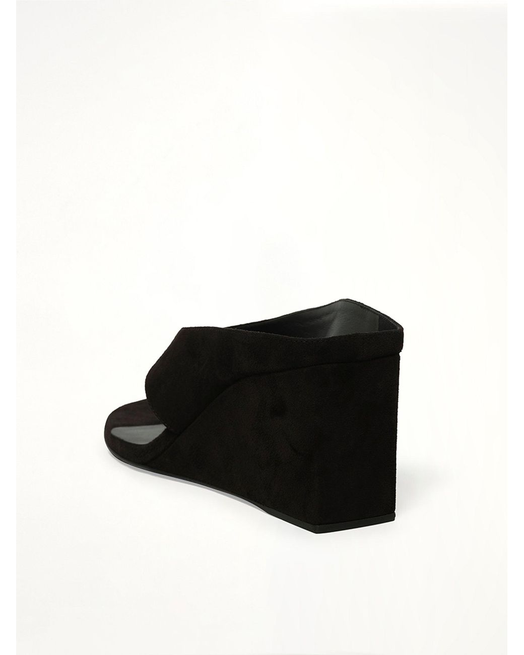 Alaïa Black Wedge Tongs H75