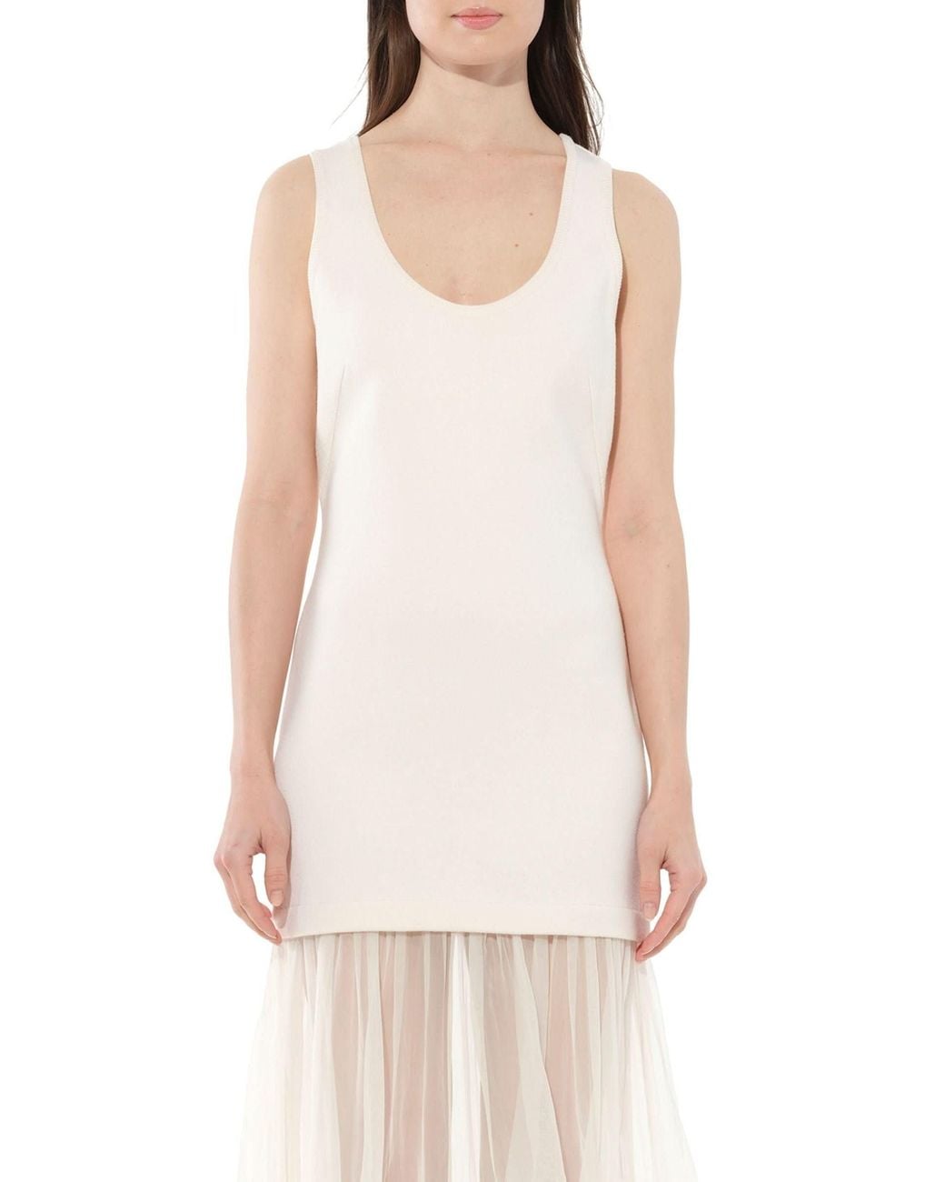 Givenchy White Long Dress