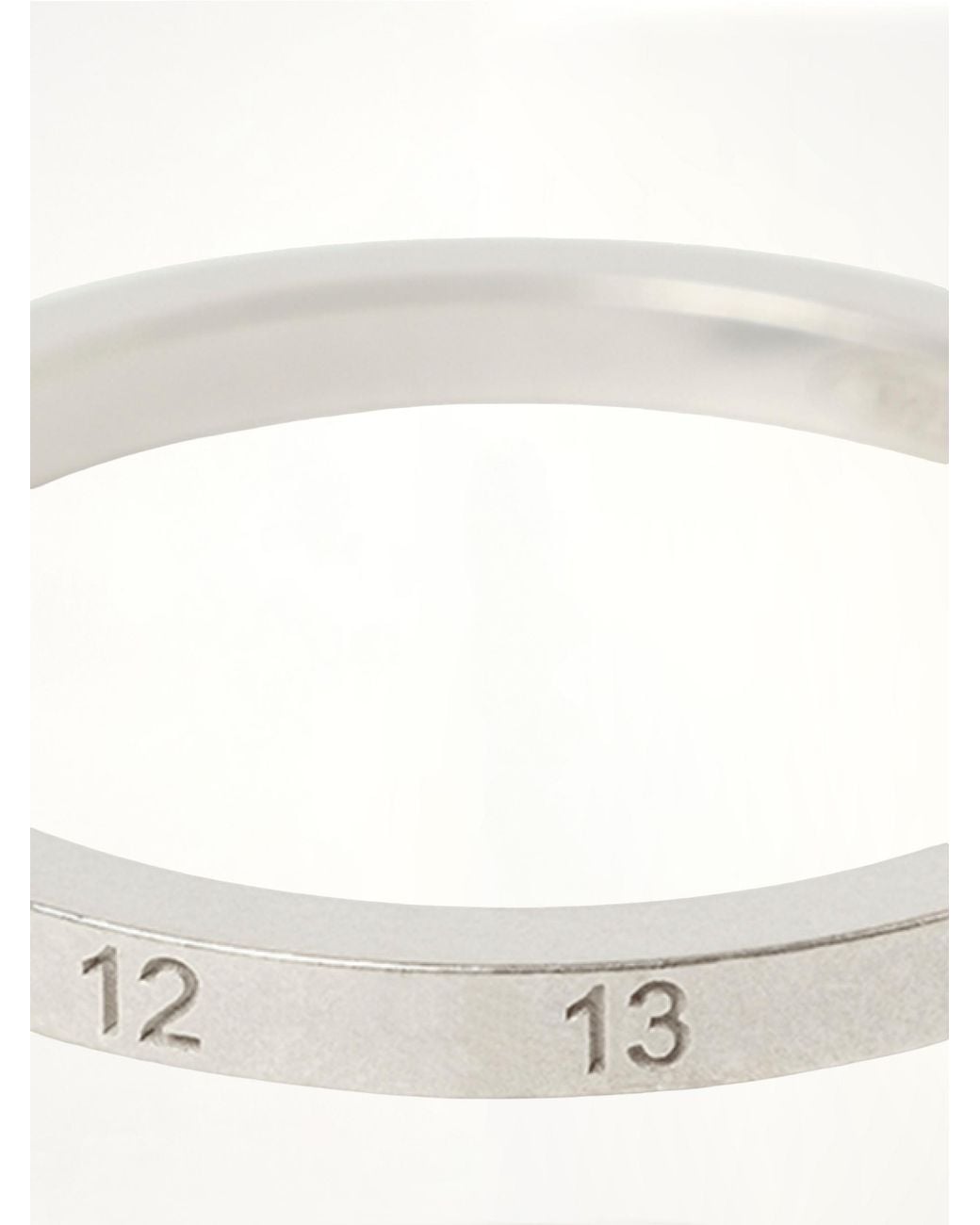 Maison Margiela Natural Numerical 2Mm Rings for men