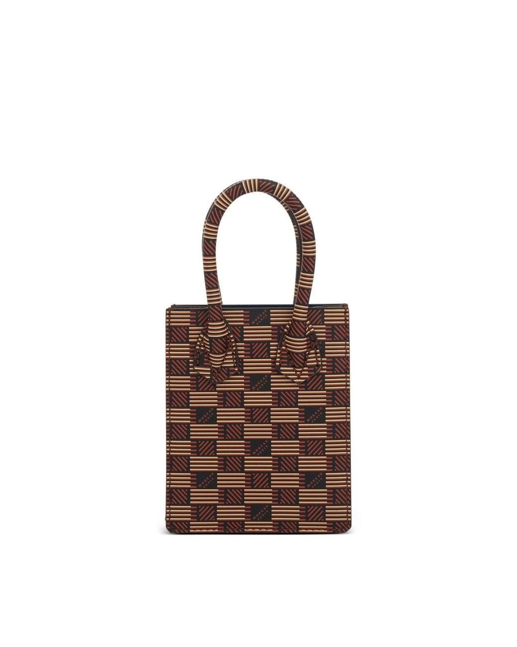 Moreau Brown Suite Bb Bag, 100% Calf Leather
