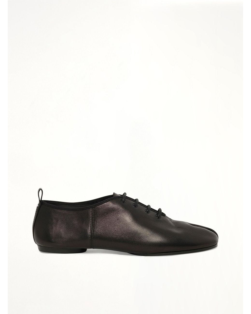 Maison Margiela Black Tabi Jazz Lace-Up Derby