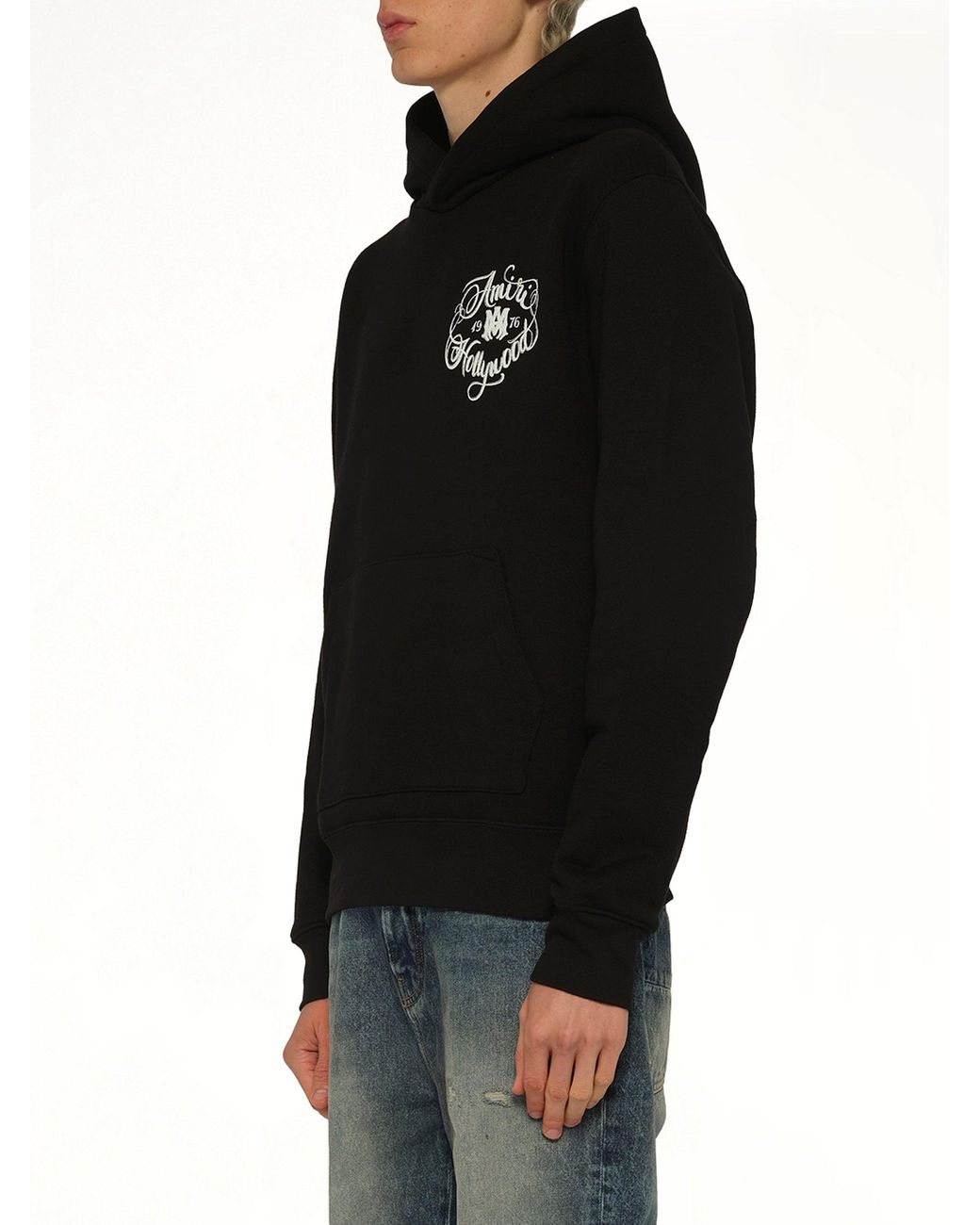 Amiri Black Hollywood Hoodie for men