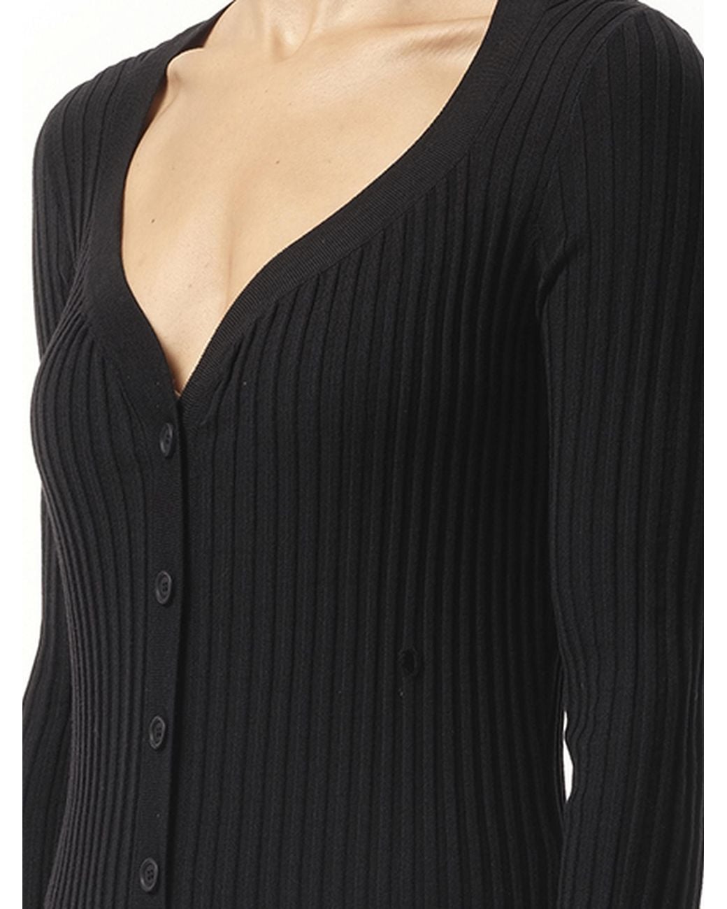 Givenchy Black Long Knit Dress