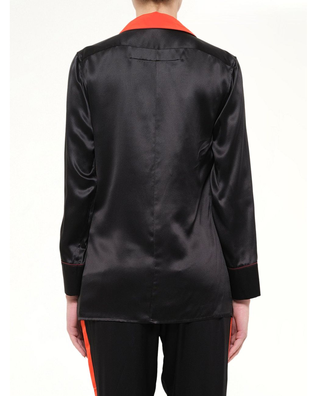 Givenchy Black Silk Shirt