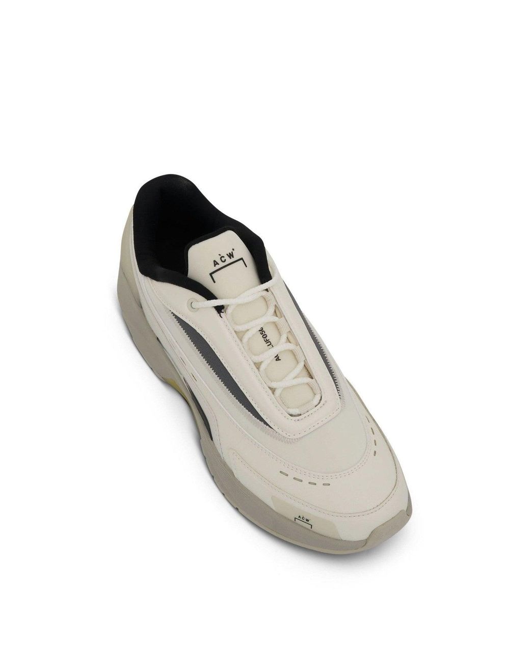 A_COLD_WALL* Gray Vector Runner Sneakers, 100% Leather for men