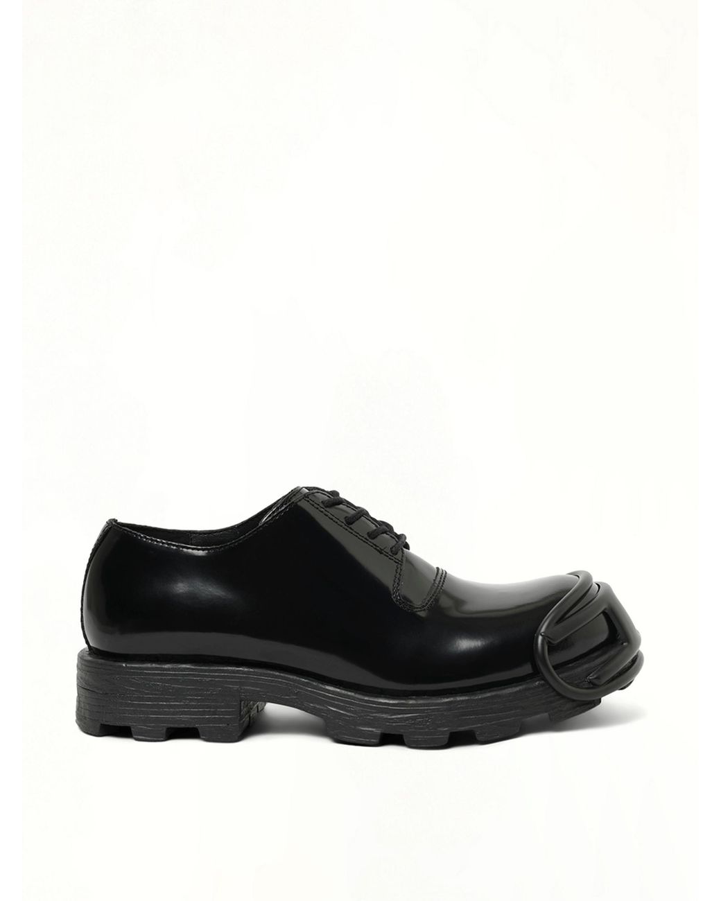 DIESEL Black D-Hammer Derby for men