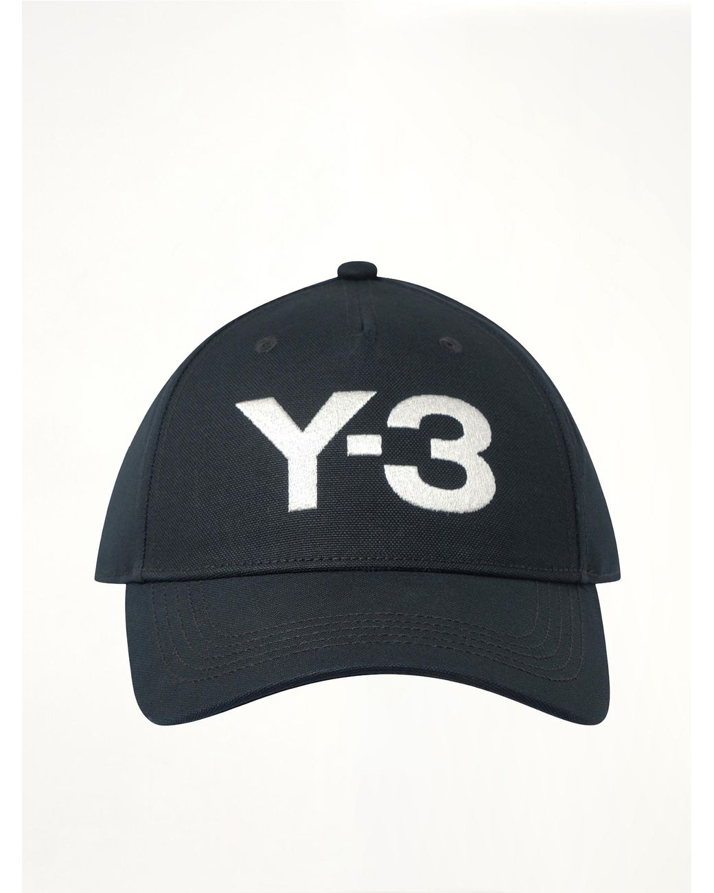 Y-3 Blue Simple Logo Cap for men