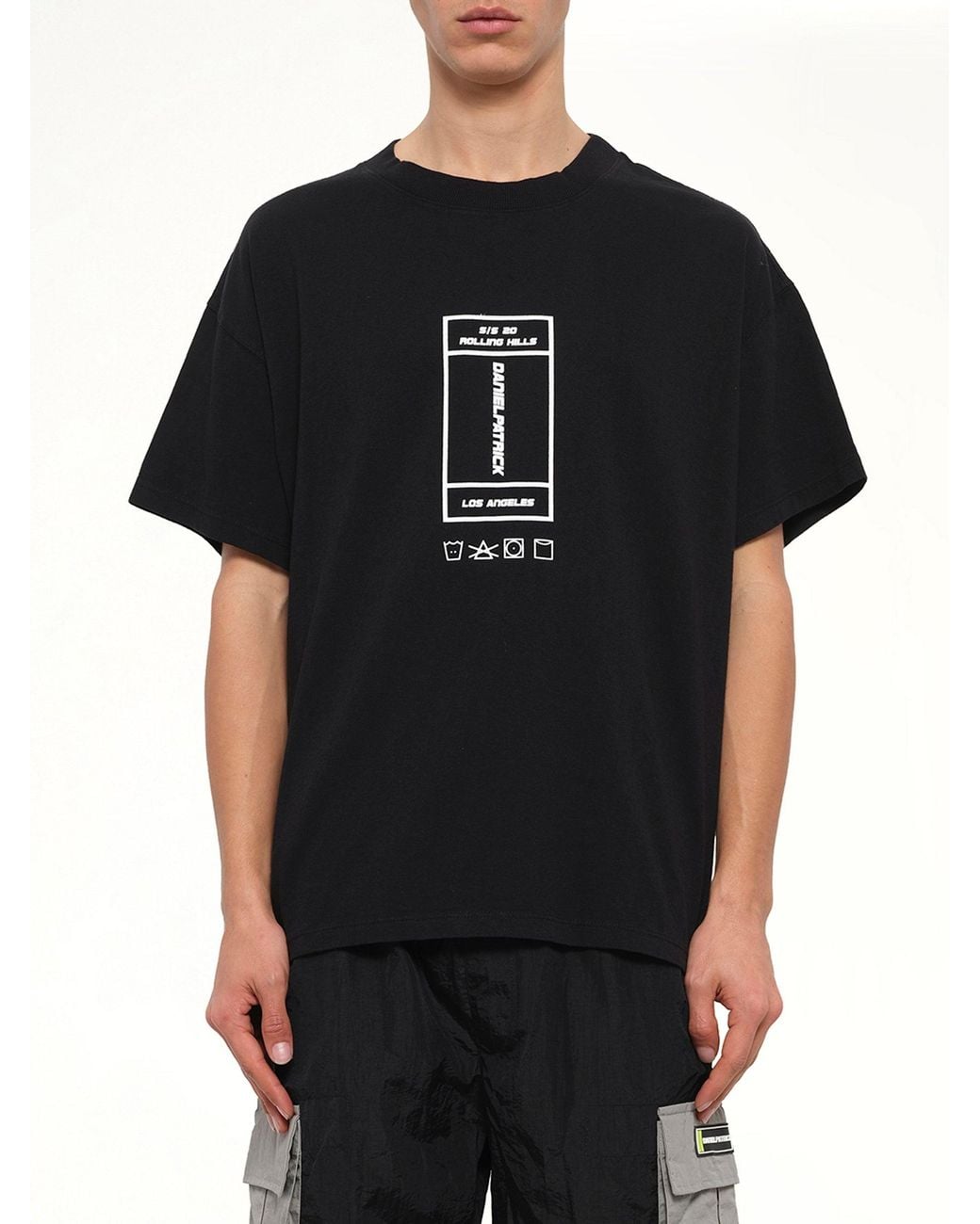 Daniel Patrick Black Rolling Hills T-Shirt for men