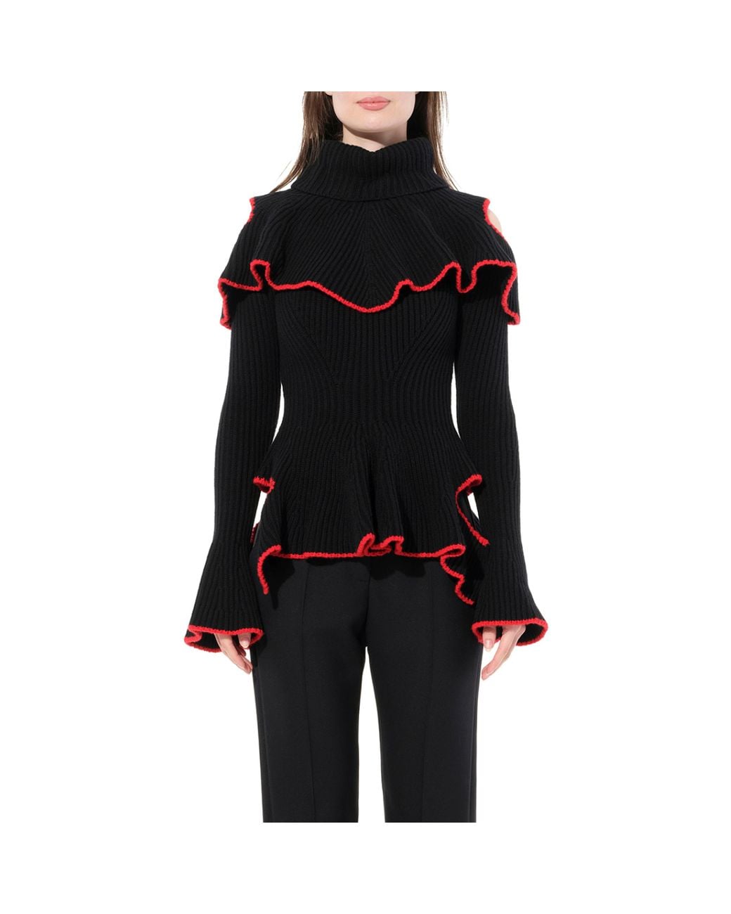 McQueen T/Neck Knitwear, Blk in Black | Lyst UK