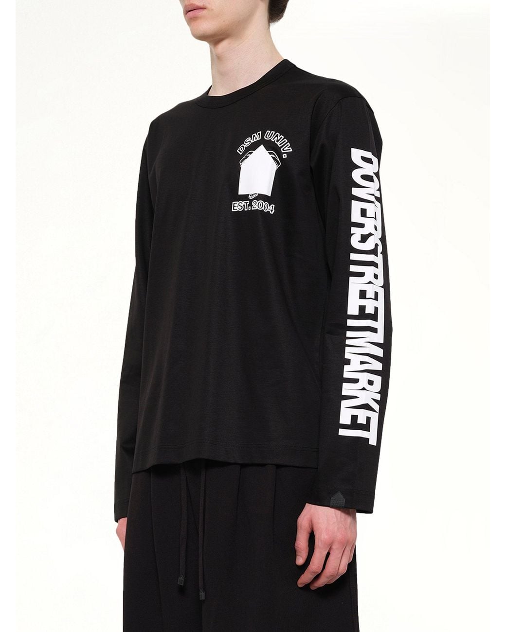 DSM KEI NINOMIYA Black Dsmu Long Sleeve T-Shirt for men