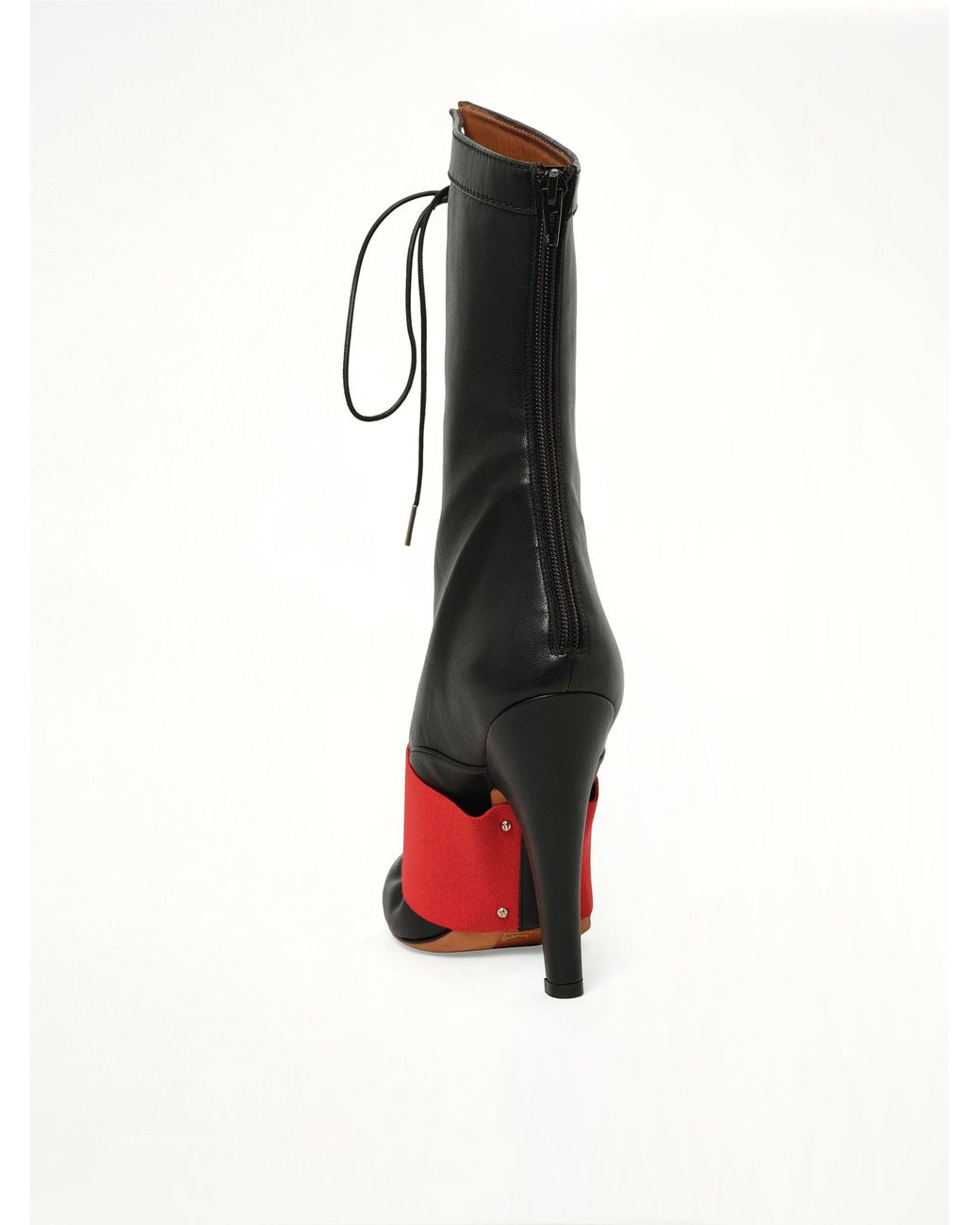 Givenchy Black Corset 12 Elastic Boots