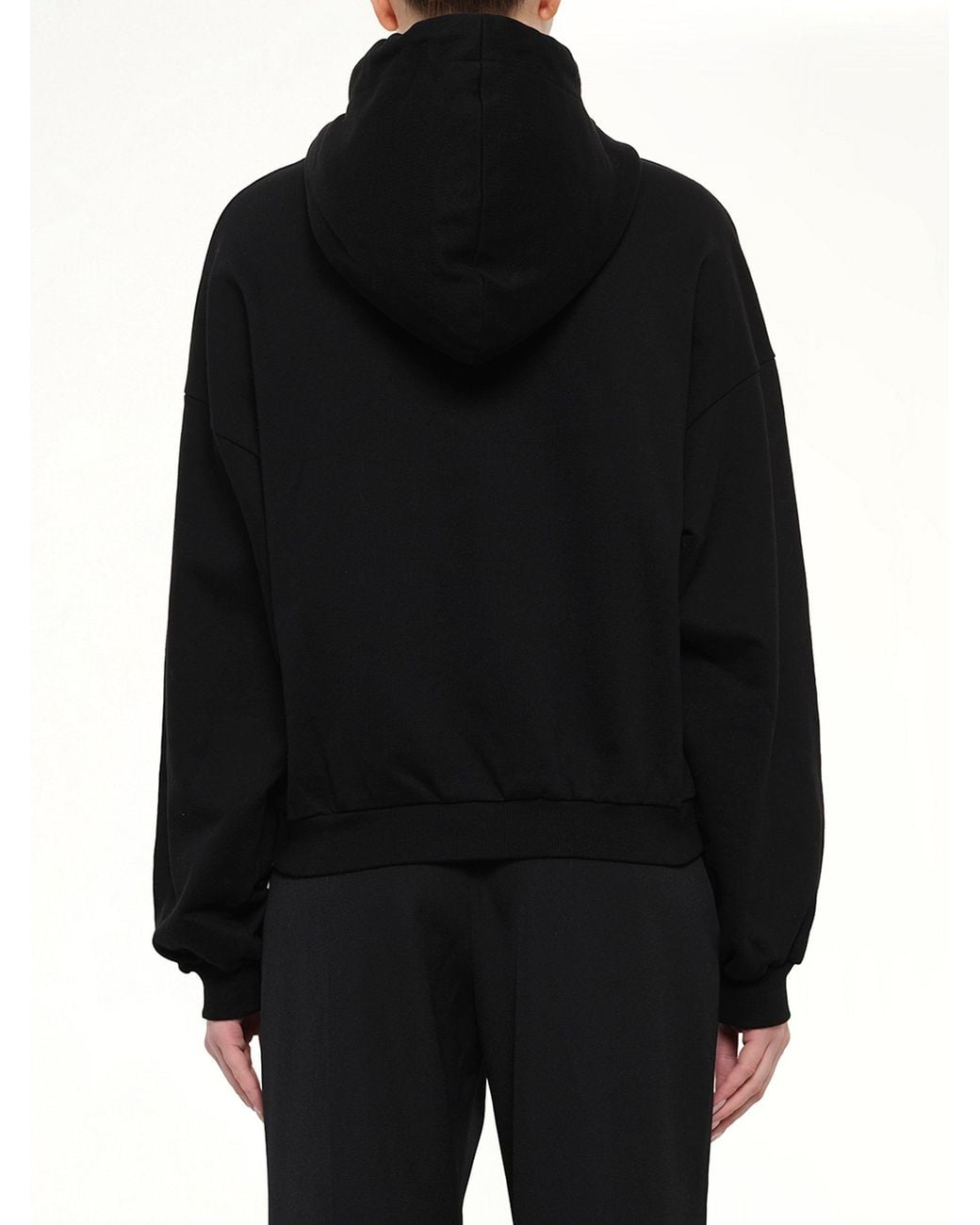 Juun.J Black Oversize Hoodie