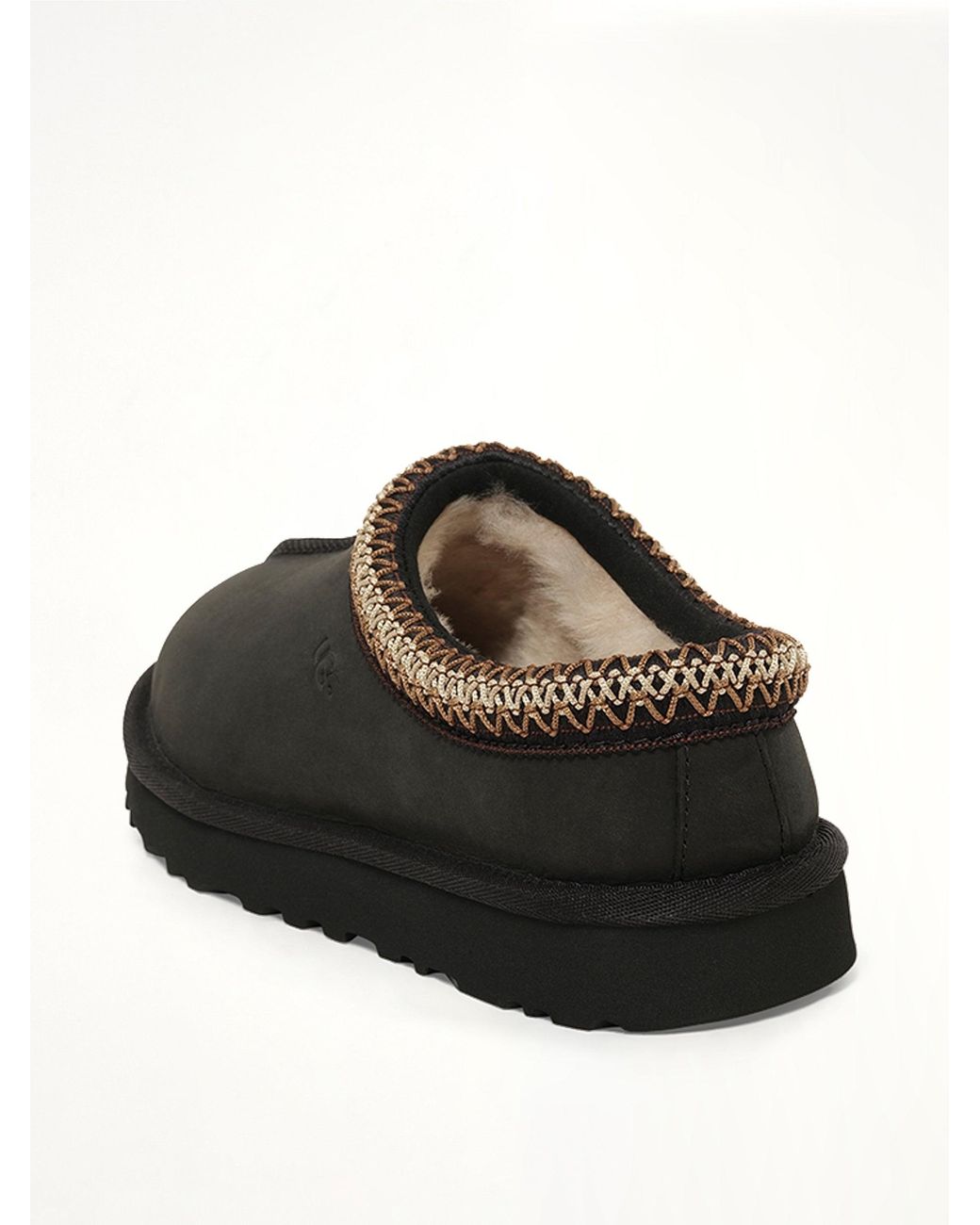 Ugg Black Tasman Nubuck Slipper