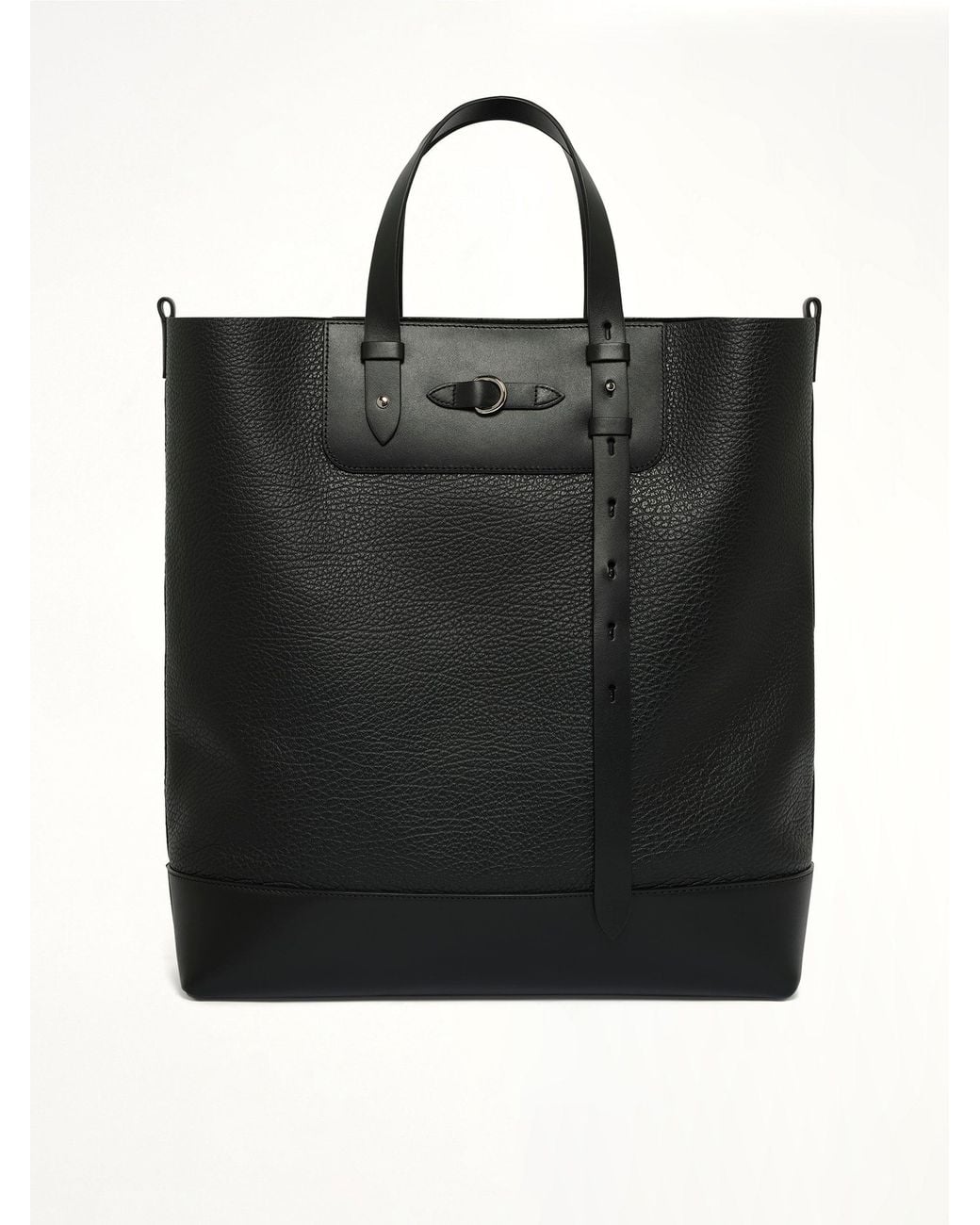 Maison Margiela Black Shopping Vertical Bag for men