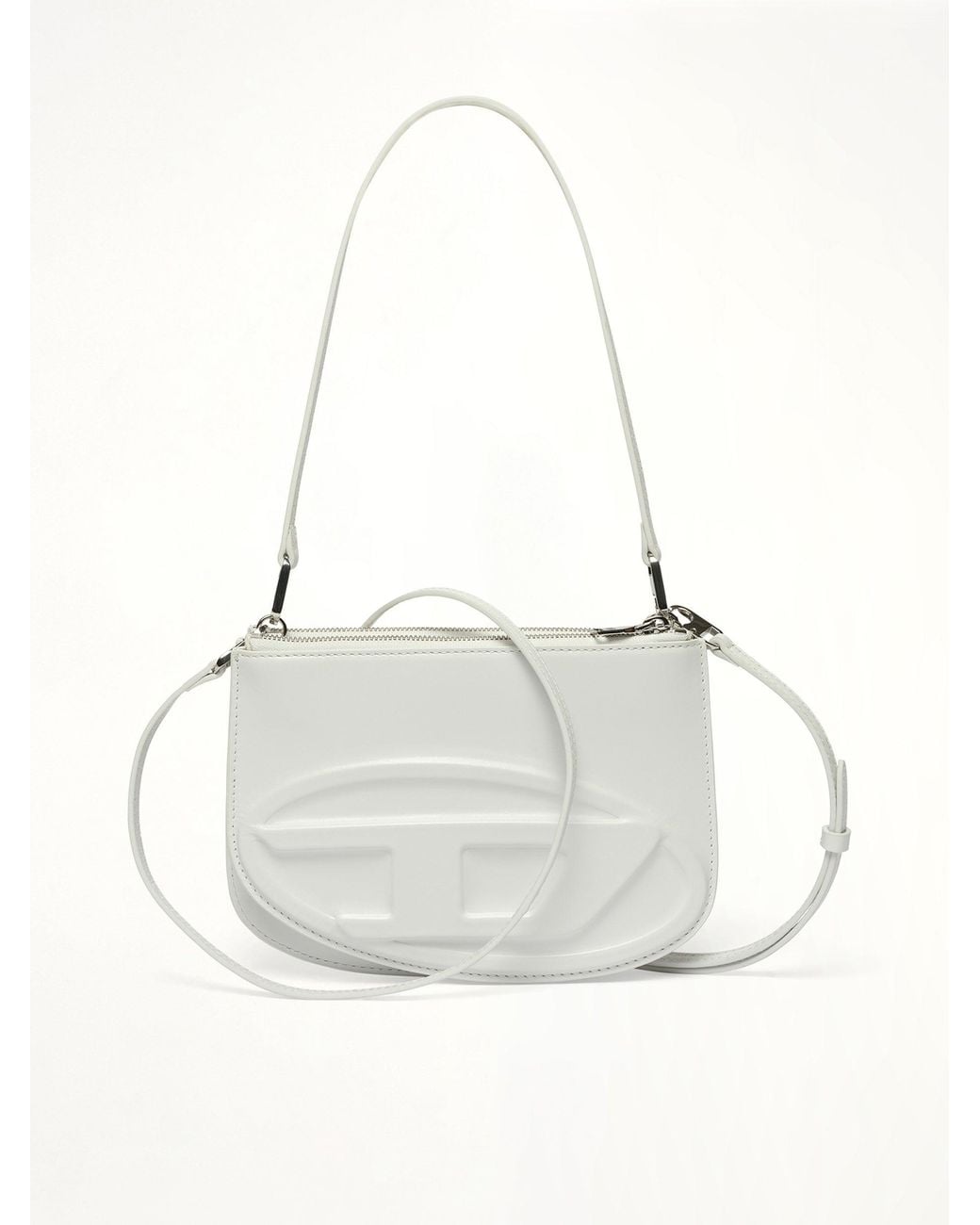 DIESEL White 1Dr Twin Shoulder Bag