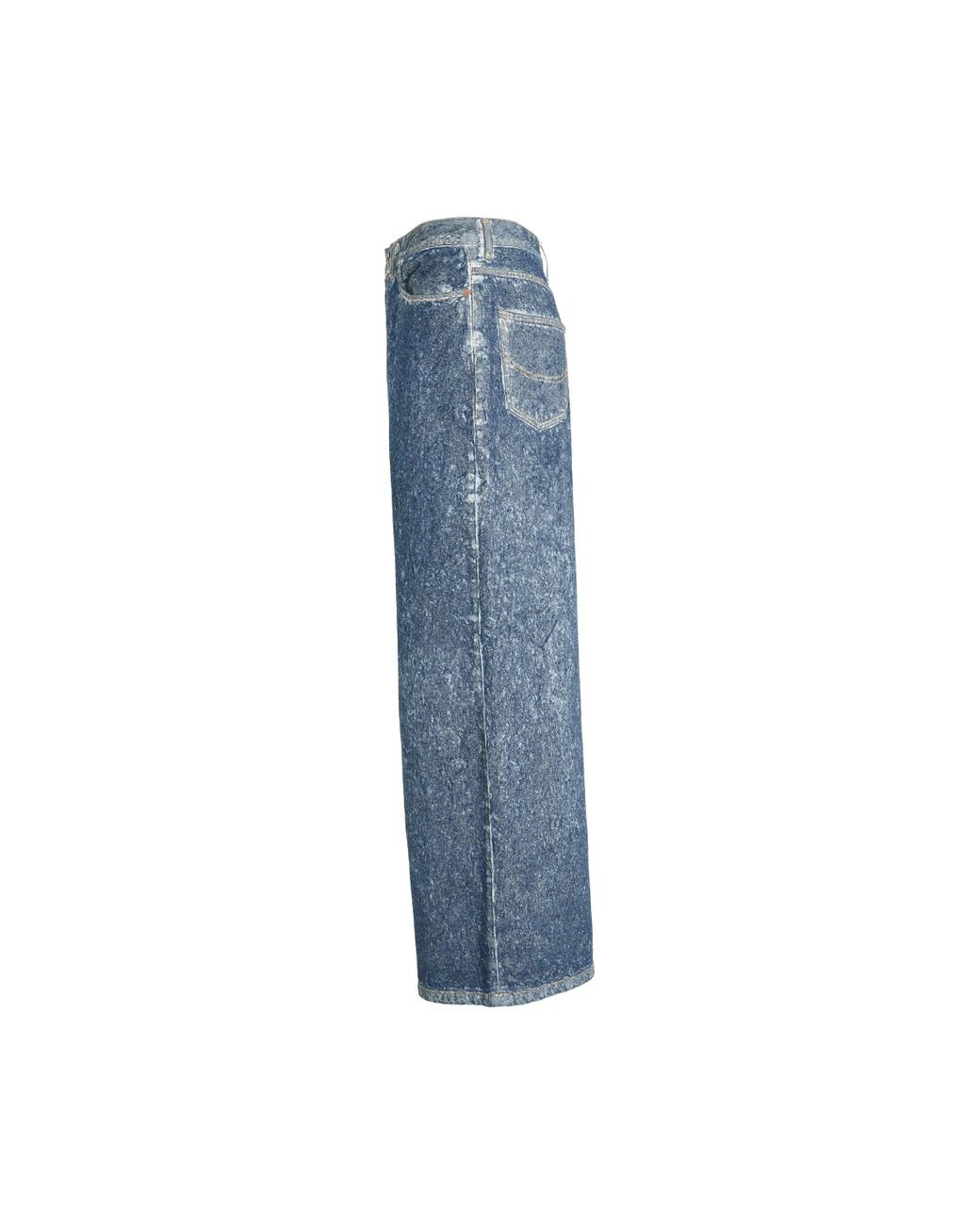 Doublet Blue Acid Wash Jeans