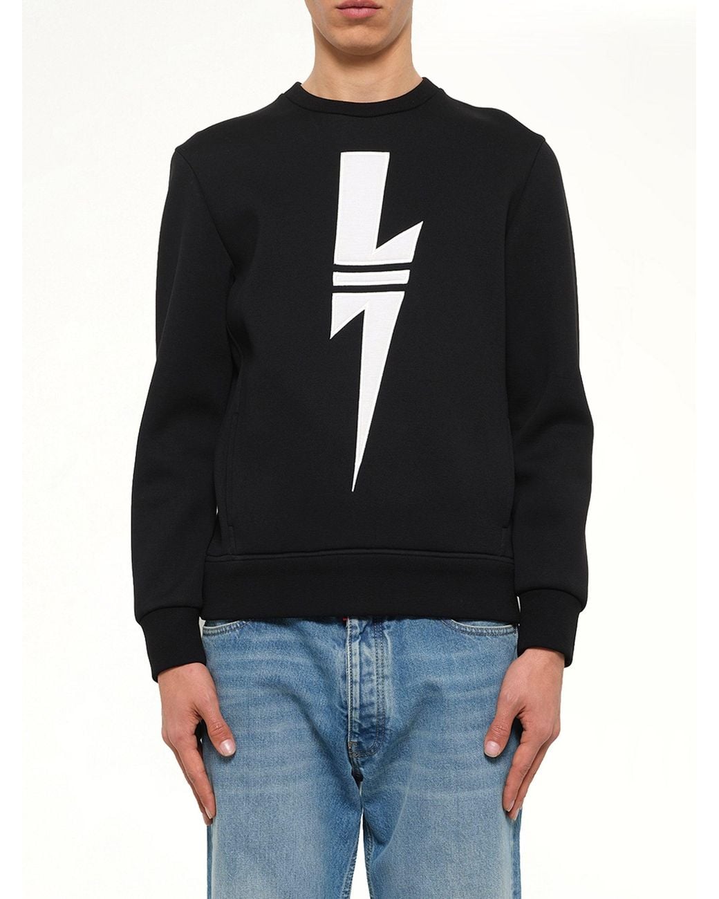 Neil Barrett Black Sweatshirt for men