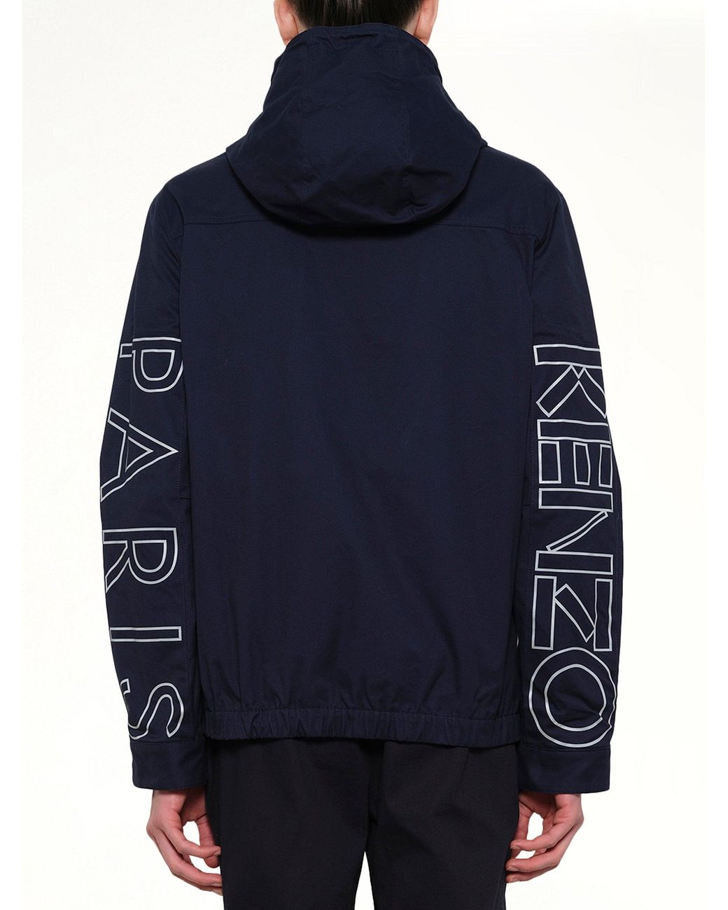 KENZO Blue Sport Parka for men