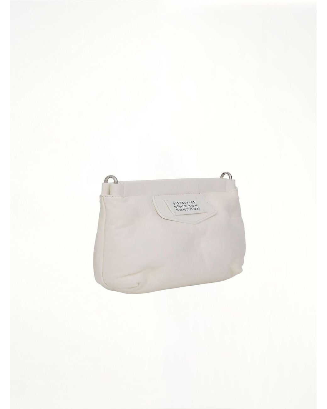 Maison Margiela White Glam Slam Clutch Bag