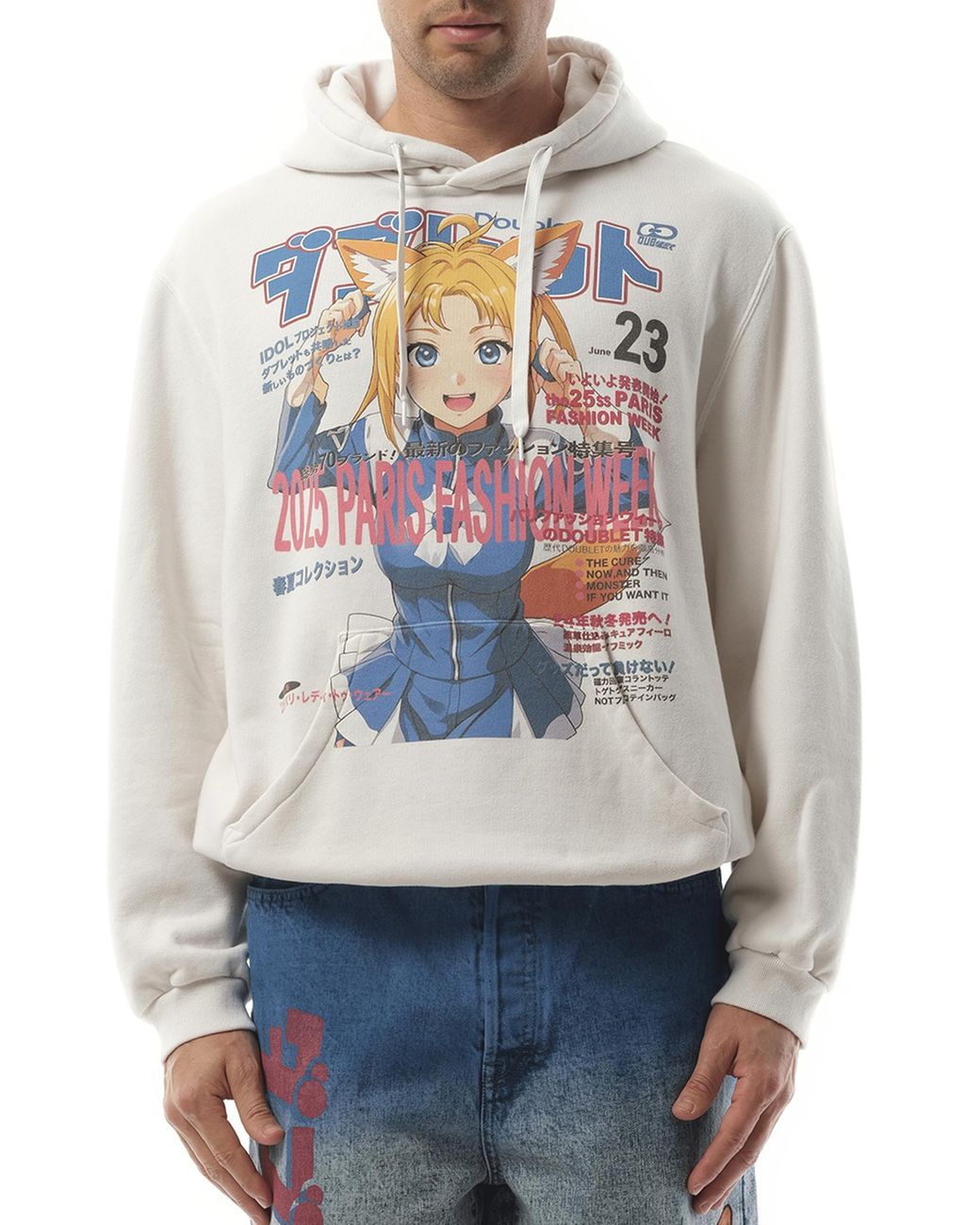 doublet - doublet 25SSダブレットフーディー ANIME PRINT