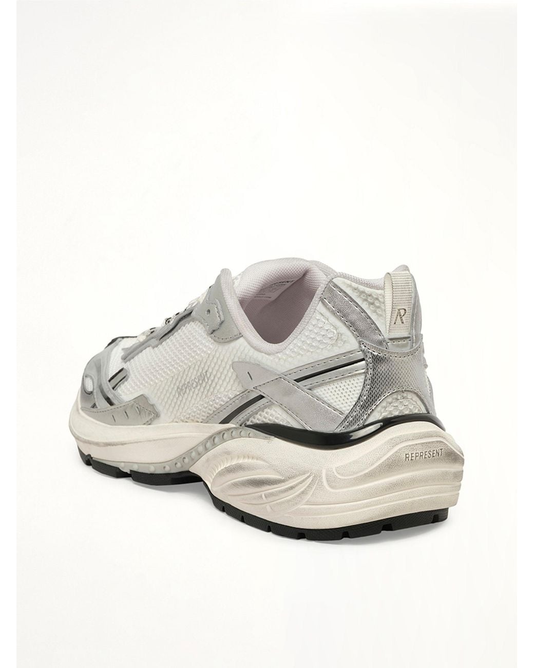Represent White Storm Deconstructed Sneaker for men