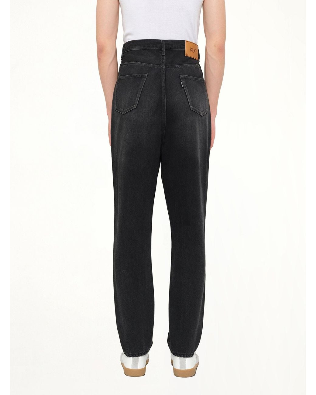 Doublet Black Denim Slim Pants for men