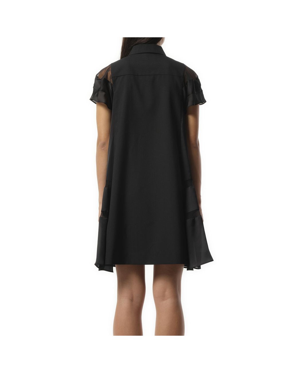 Suiting x Satin Dress