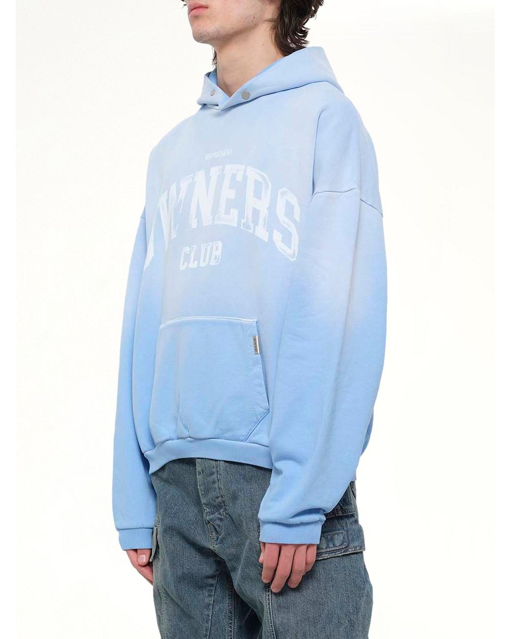 Represent Blue Owners Hoodie for men