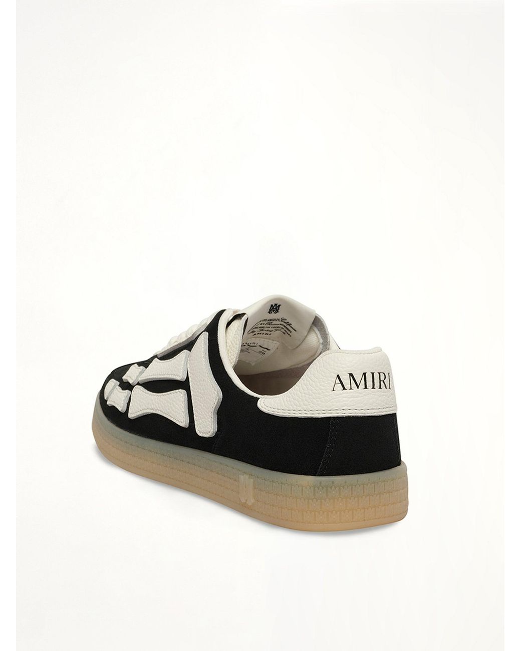 Amiri Black Pacific Bones Sneaker