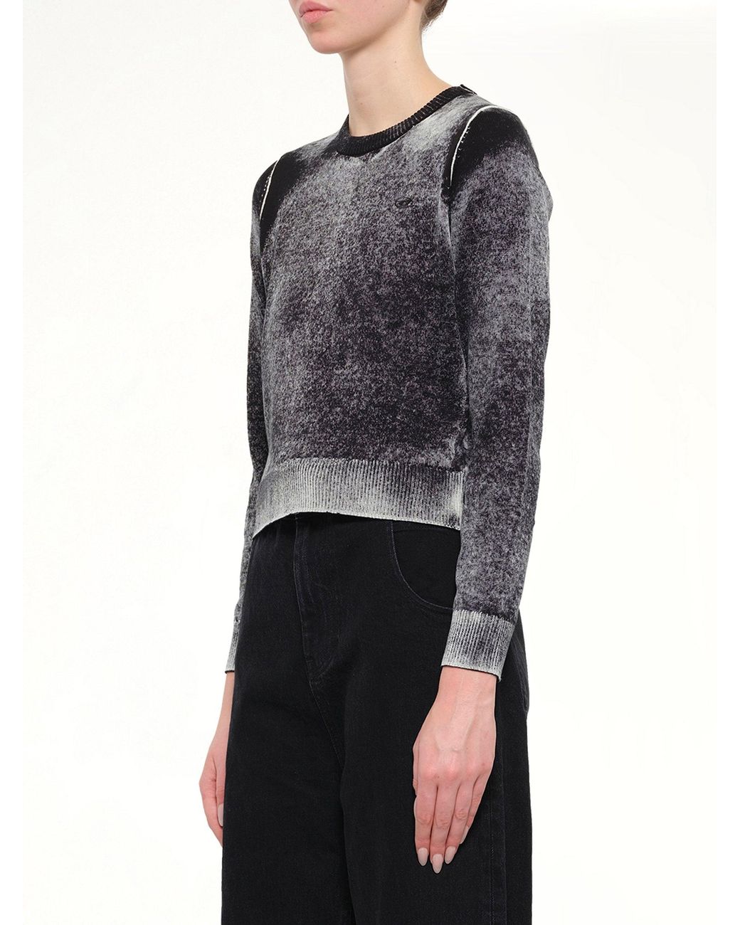DIESEL Black M-Lovre Knitwear Sweater